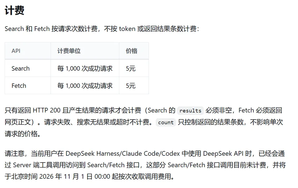 DeepSeek 上线网页搜索与抓取 API、API 短暂出现 V4.1 Flash-1017 快照、Harness v0.2.1-rc1 发布