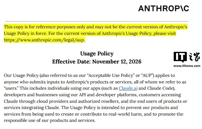 Anthropic revises usage policy, banning user abuse of Claude AI models for the first time
