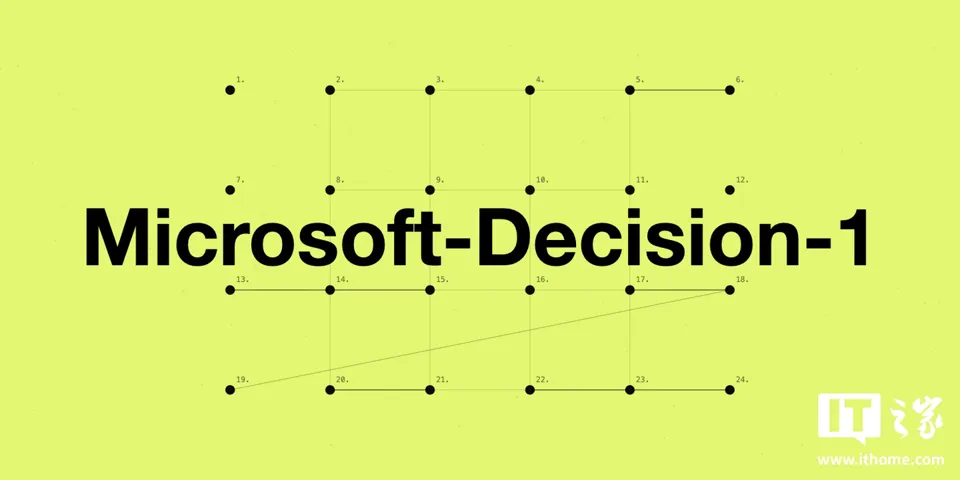 Microsoft launches Microsoft-Decision-1 decision model, based on Qwen3.5-9B